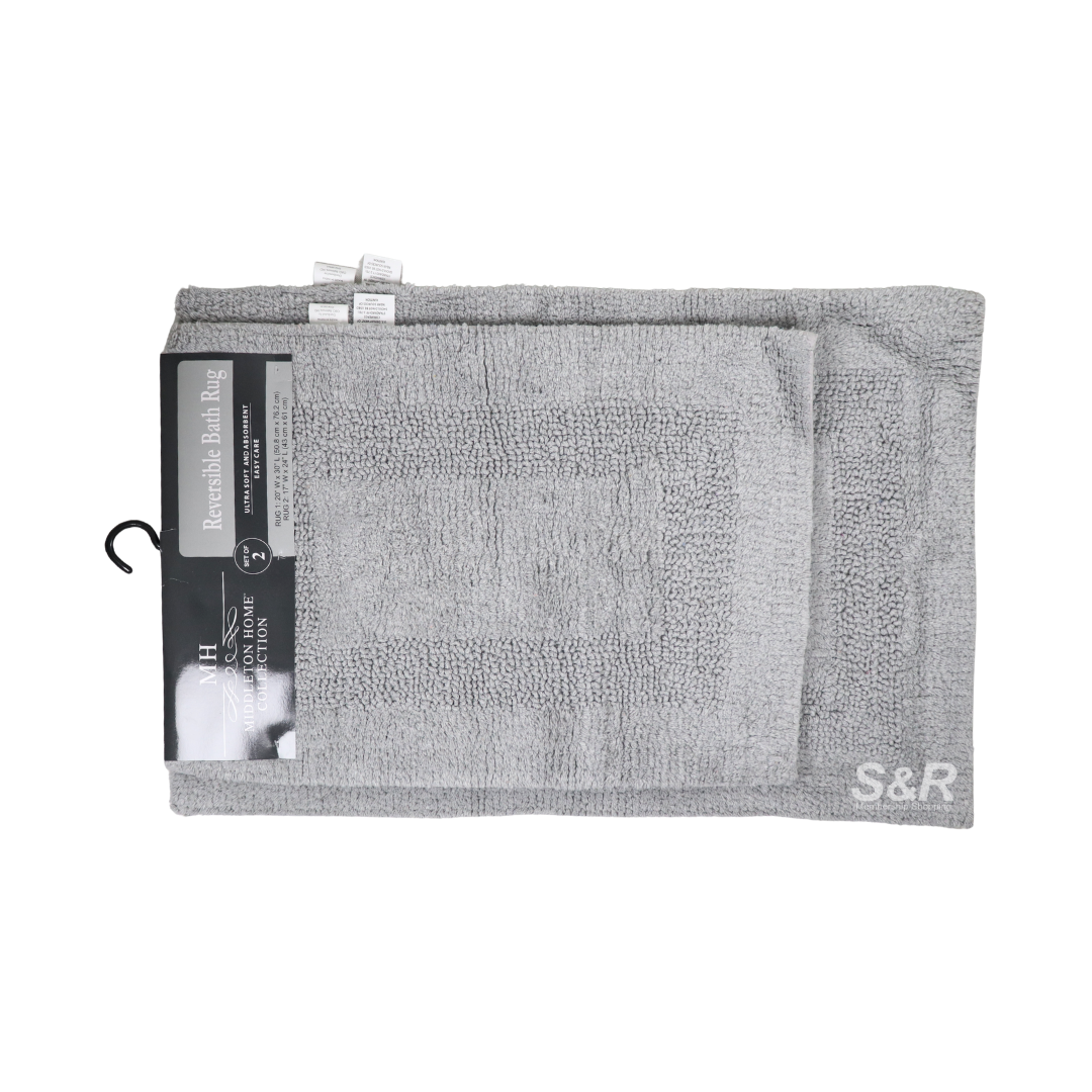 Middleton Home Collection Reversible Bath Rug